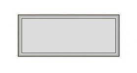 Цоколь для дверей Браво, Ф-11 (Орех) 